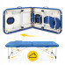 Массажный стол  4FIZJO Massage Table Alu W60 Blue - фото №4
